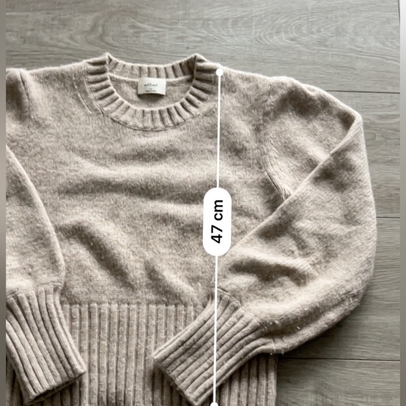 Wilfred Poesy Sweater - Luxe Wool-Cashmere Blend -XS - Picture 3 of 8